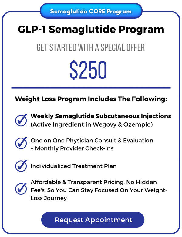 Semaglutide GLP-1 (Wegovy/Ozempic) Program for Weight Loss Near Me in Southampton PA