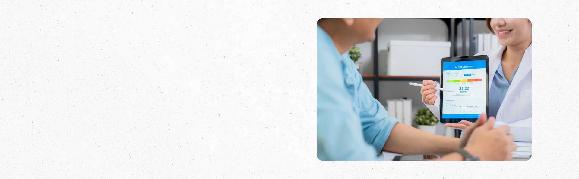 Log Your Stats Securely For a Professional, Physician-Led Wellness Evaluation.