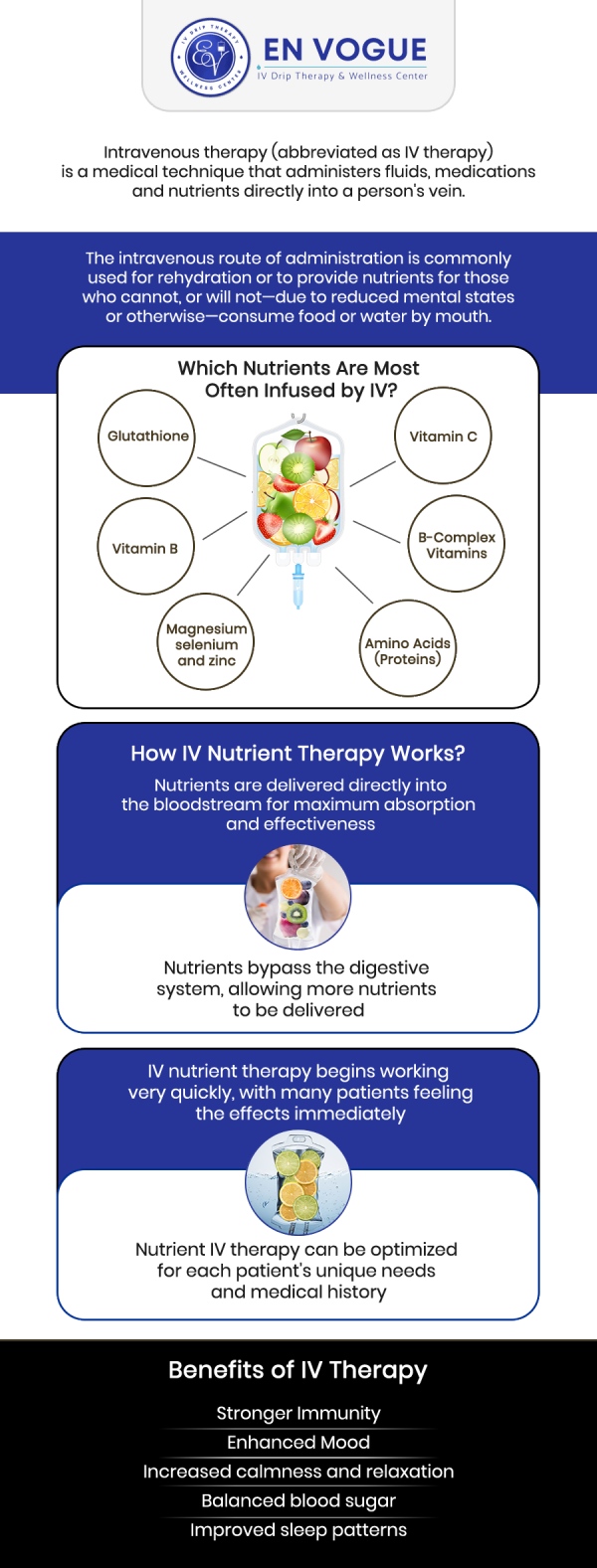 Reboot IV Therapy offers several advantages, including rapid rehydration, which can quickly relieve symptoms like headaches, fatigue, and dizziness linked to dehydration. Moreover, the infusion of vital vitamins and minerals helps enhance energy levels, strengthen the immune system, and support improved cognitive function. For more information, contact us today or book an appointment online. We are conveniently located at 44 2nd St Pike Suite 203 Southampton, PA 18966.